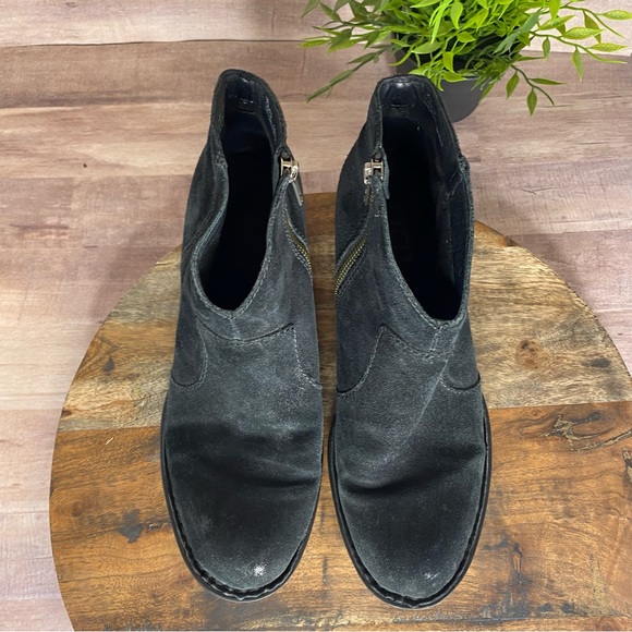Born Black Suede Leather booties - Size: 9M - Picture 10 of 11
